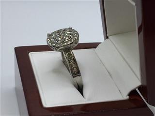 STERLING SIVER CZ PAVE RING (EB1018763) | eBay